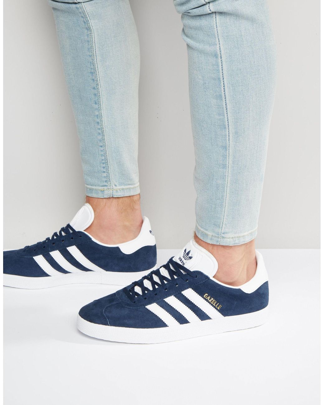 adidas navy gazelle mens