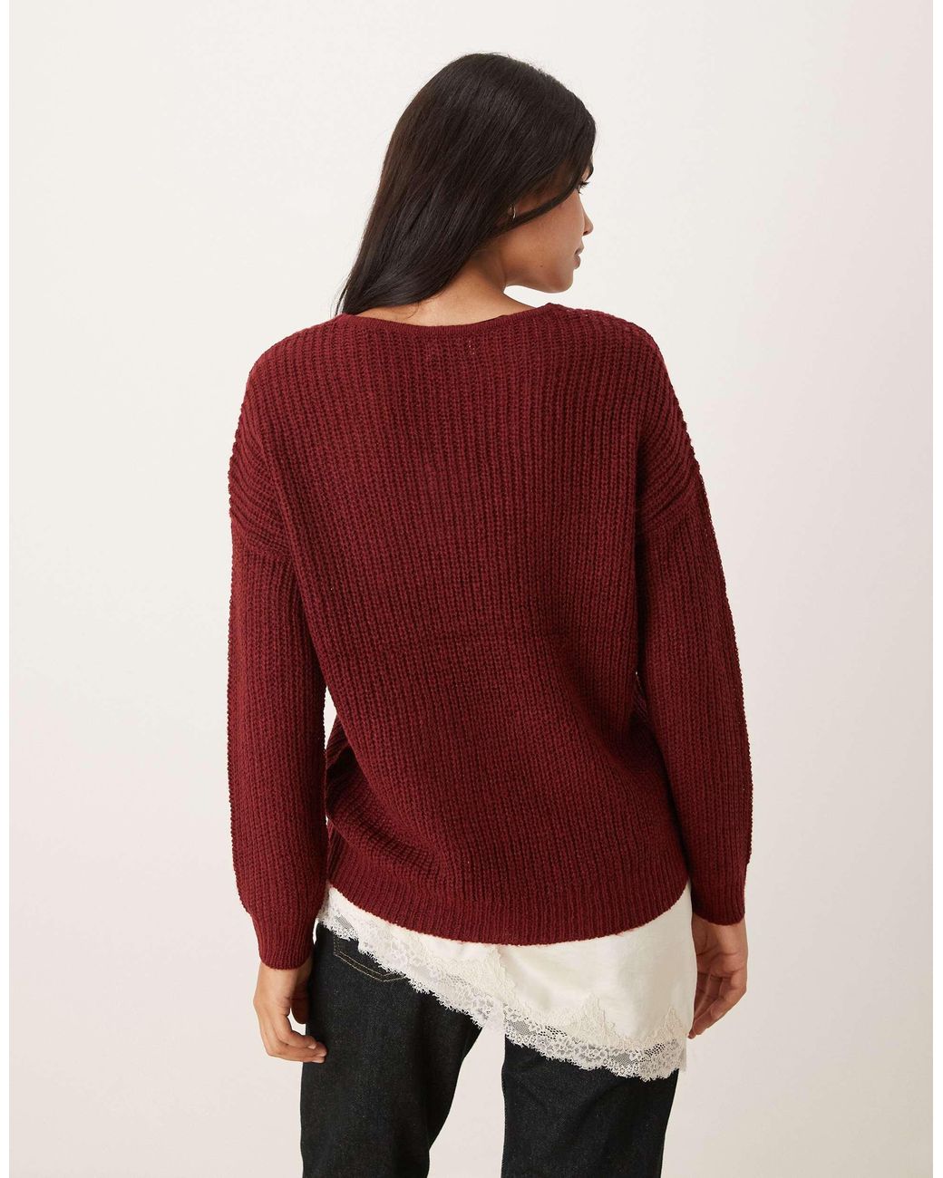 Jdy Red – leichter pullover