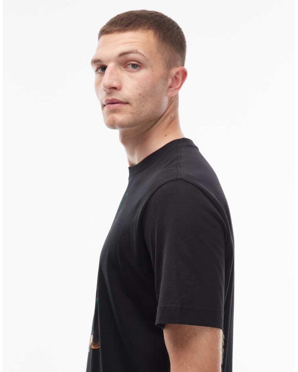 Paul Smith Black Paul Smith Short Sleeve Rabbit T-Shirt for men