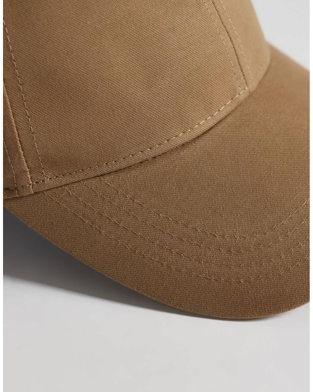 ASOS – baseballkappe in Natural für Herren