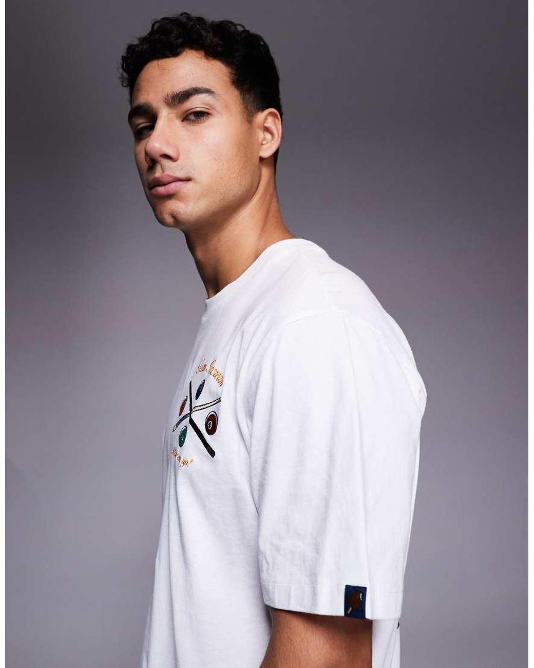 ICECREAM White Trick Shot T-Shirt for men
