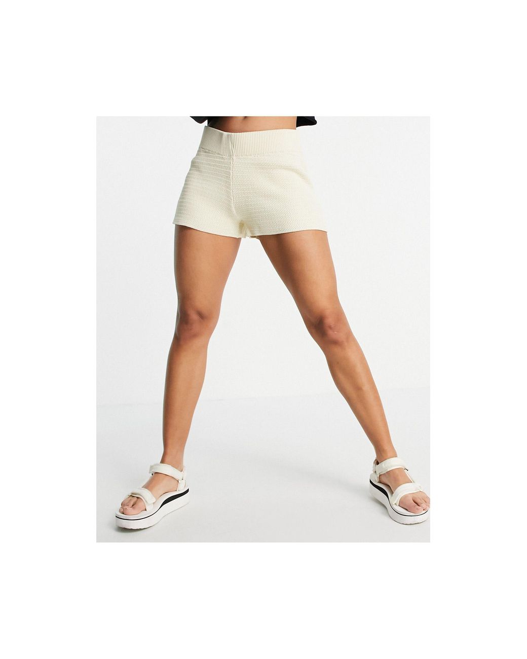 crochet beach shorts