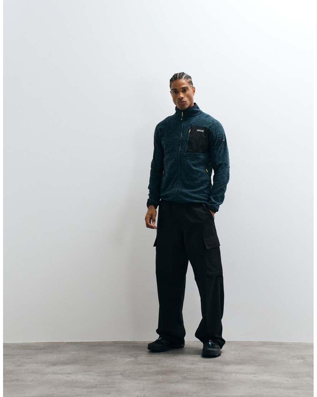 Regatta Blue Lightweight Scaris Full Zip Fleece for men