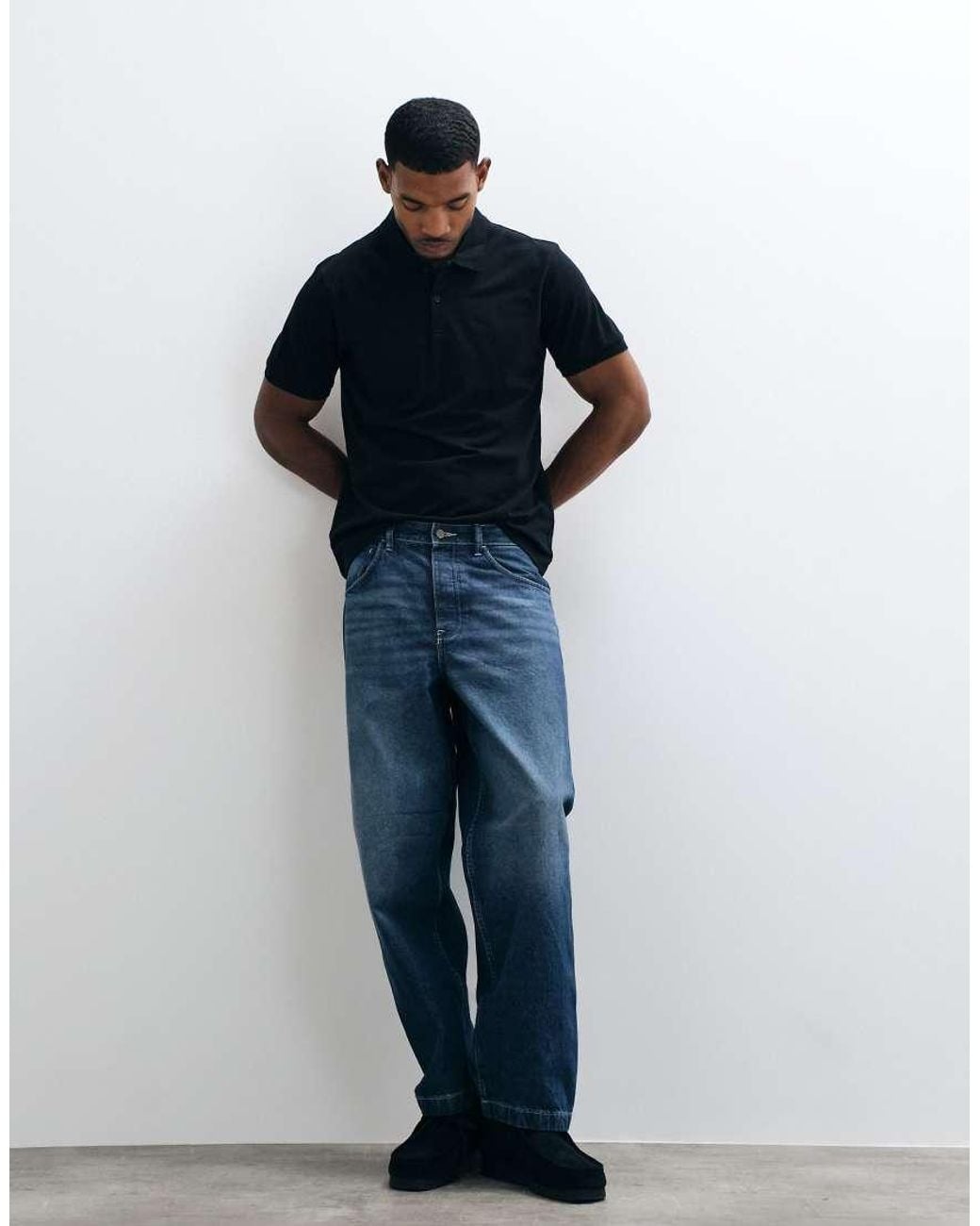 ASOS Blue Loose Jeans for men