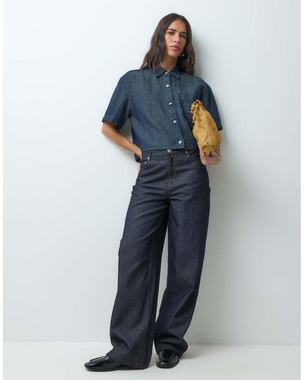 HUGO Blue Erynn Relaxed Fit Oversized Shirt