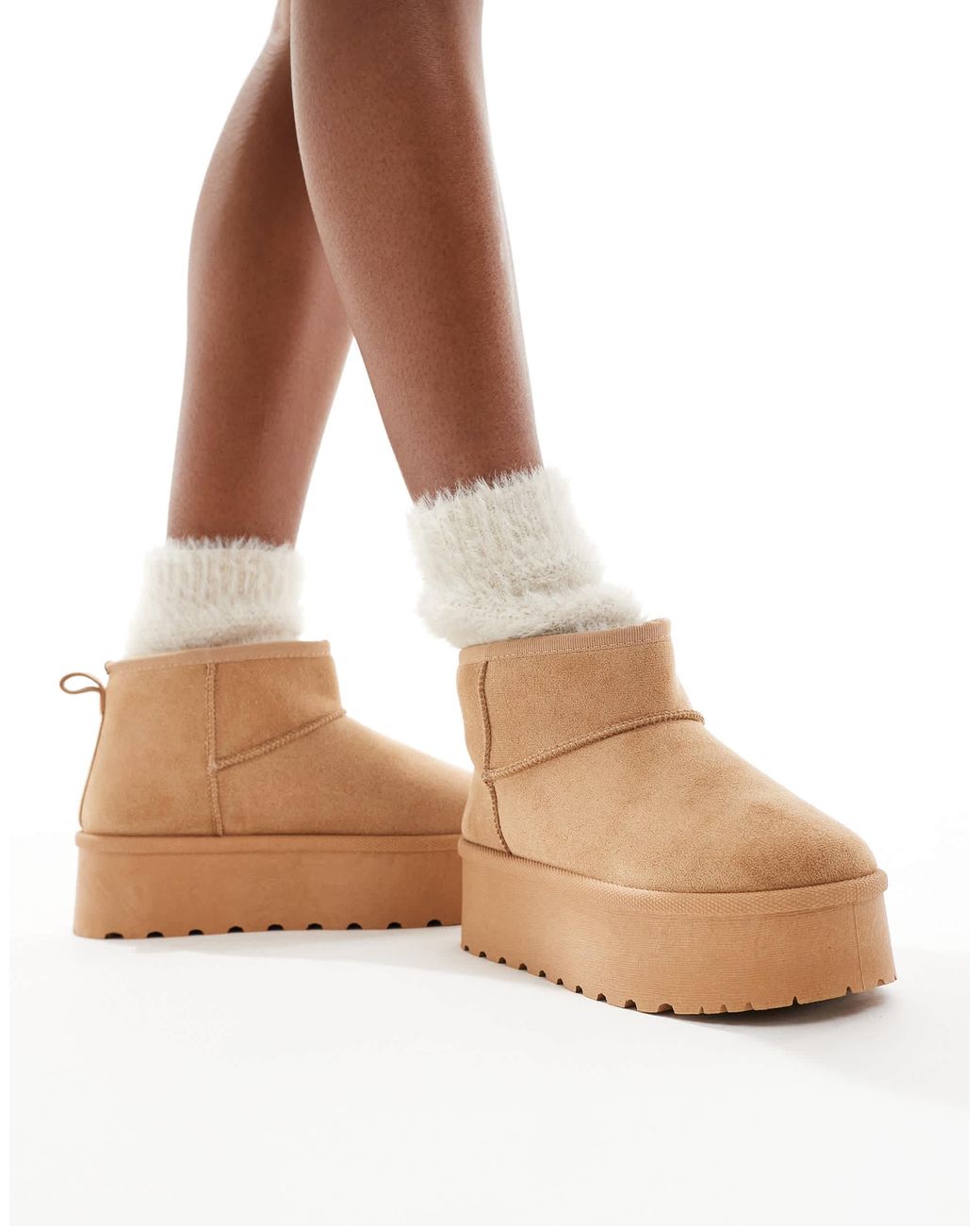 SEQWL Brown – kleine stiefel