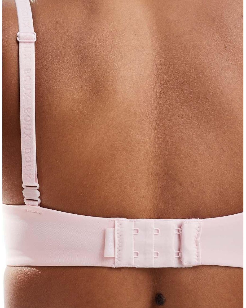 Boux Avenue White Non-Wired Plunge Bra
