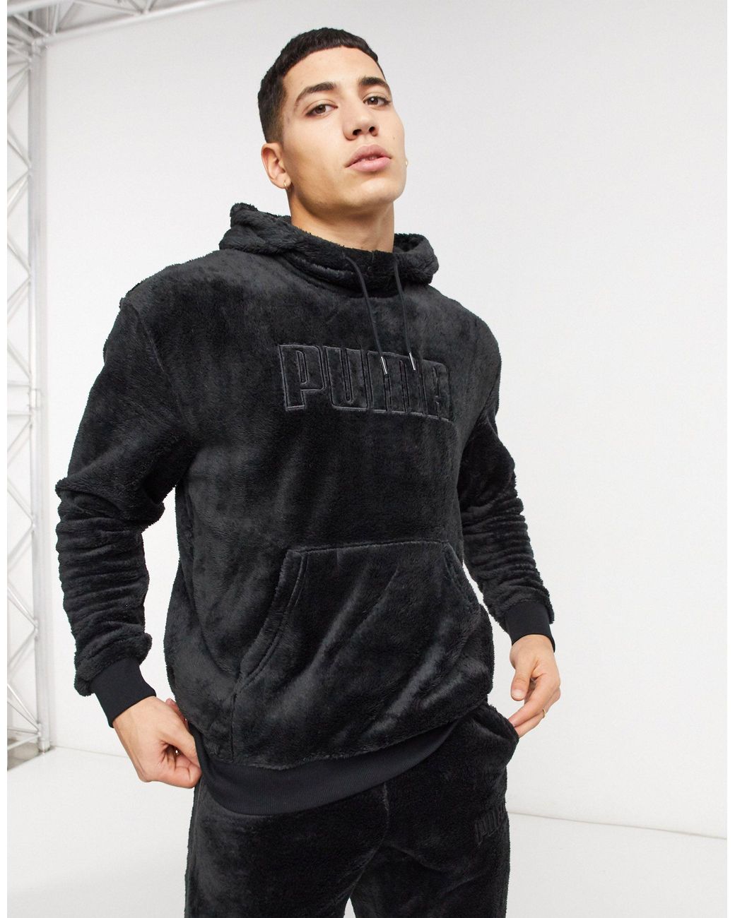 puma fluffy joggers