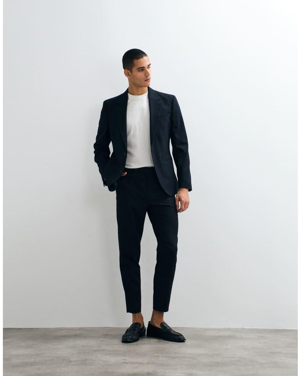 ASOS Blue Slim Suit Blazer for men