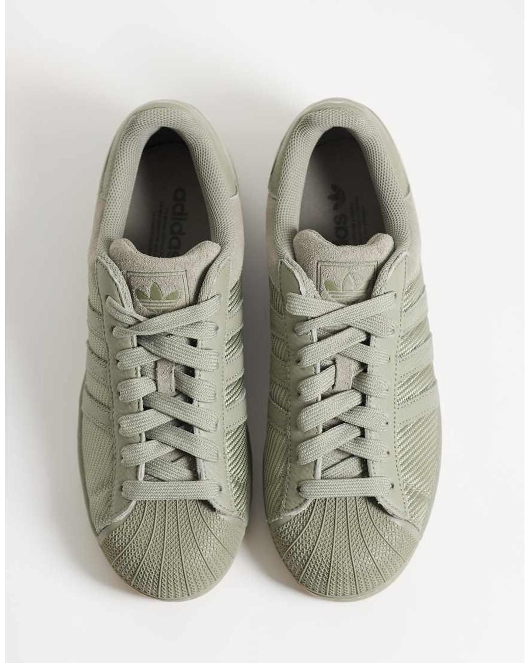 Adidas Originals Gray Superstar Ii Trainers for men