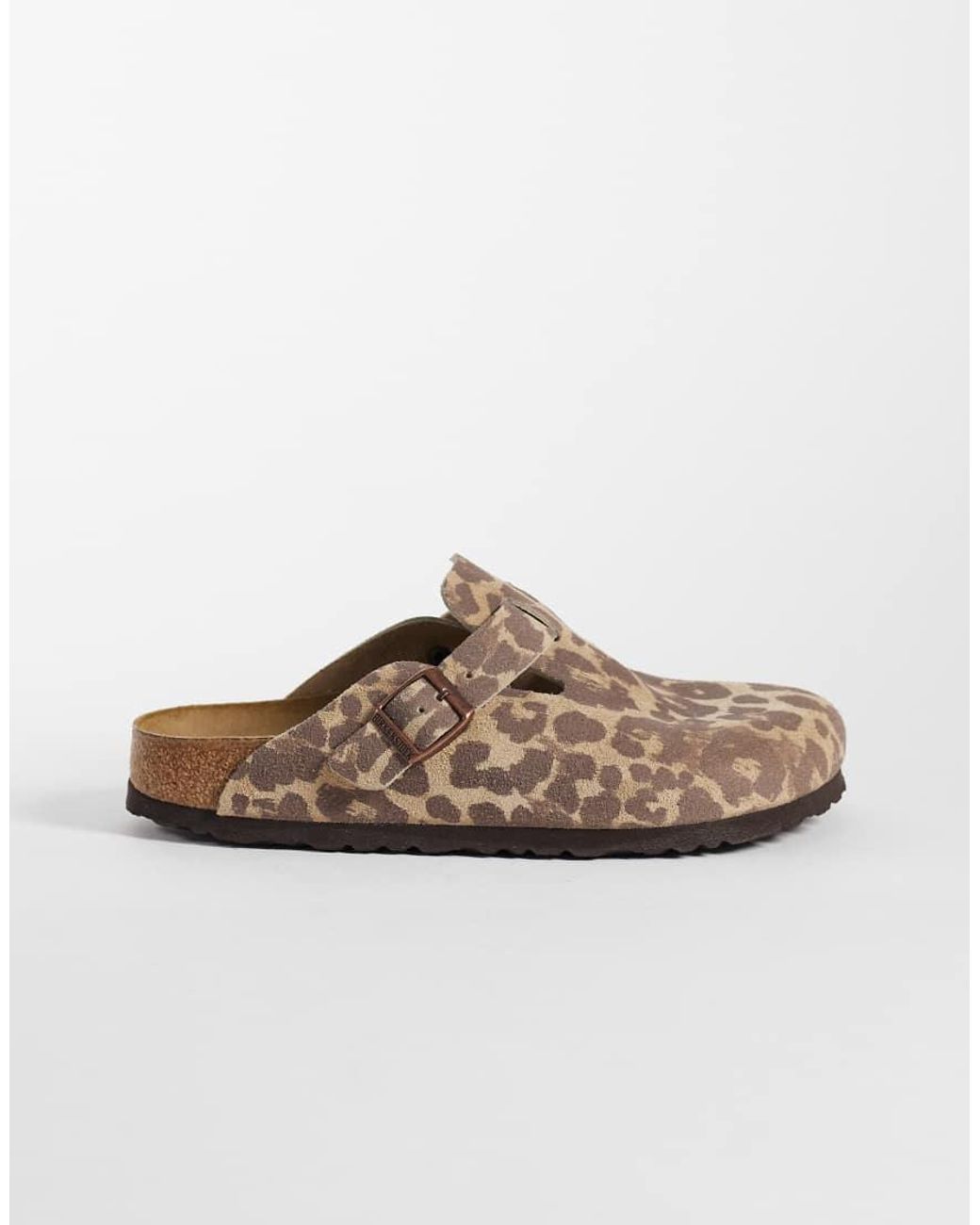 Birkenstock Brown Boston Narrow Fit Clogs