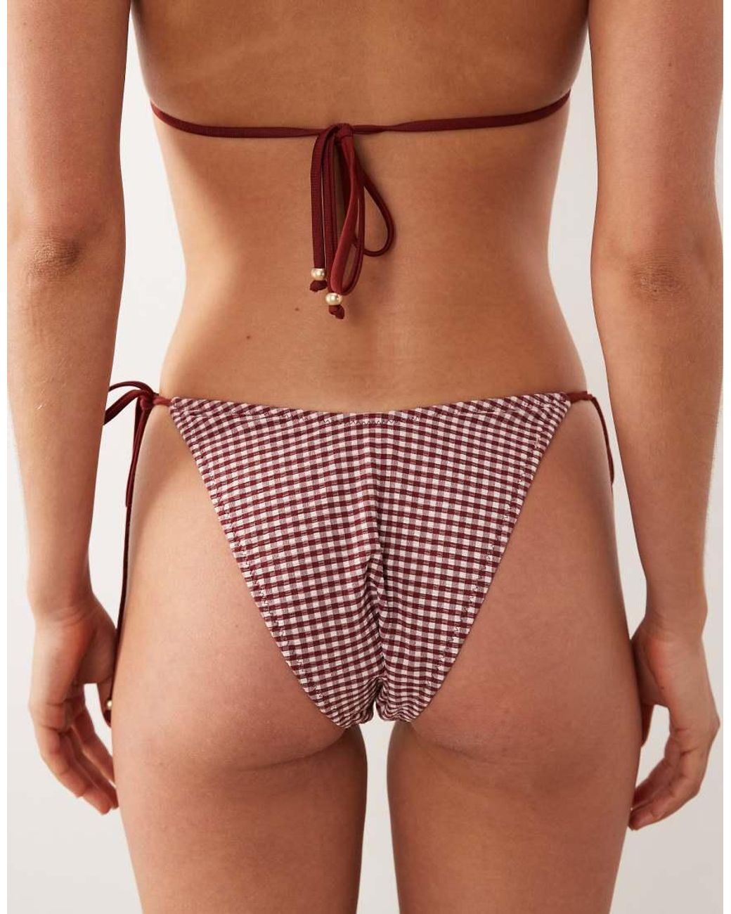 Kulani Kinis Green Cheeky Tieside Bikini Bottoms