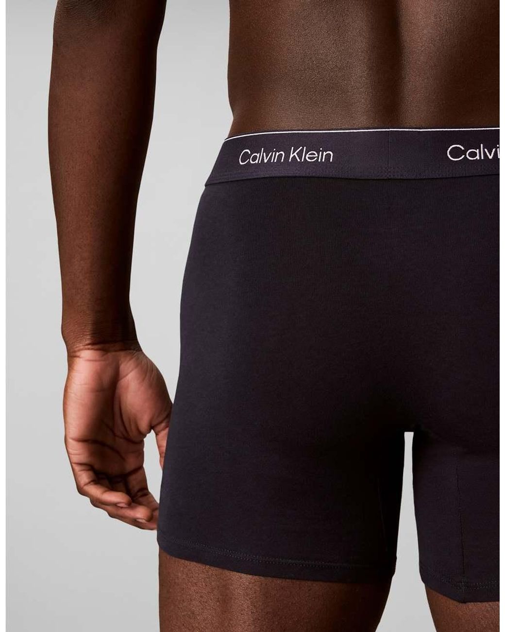 Calvin Klein Multicolor Icon Cotton Stretch 5 Pack Of Boxer Briefs for men