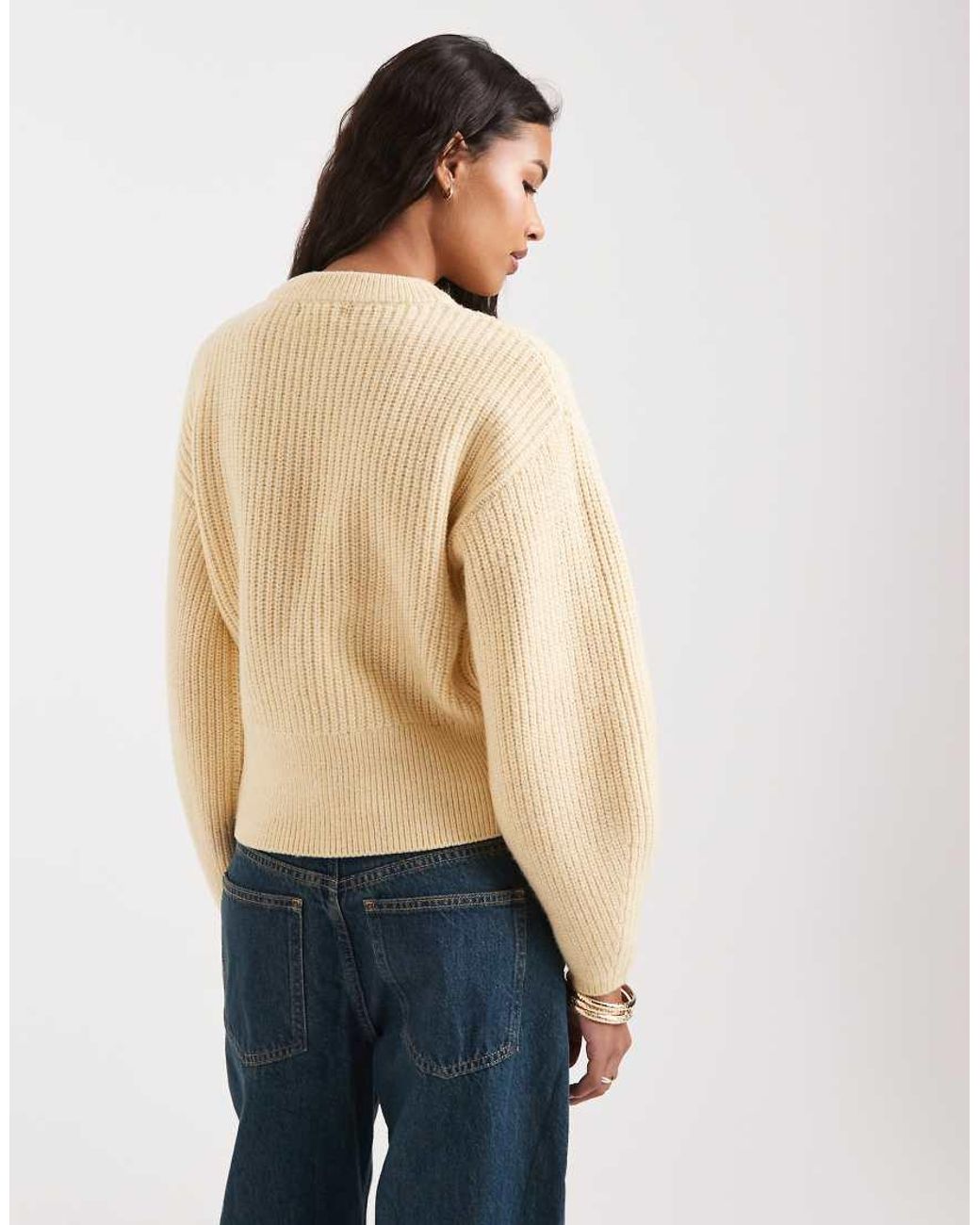 New Look Natural Stitch Jumper