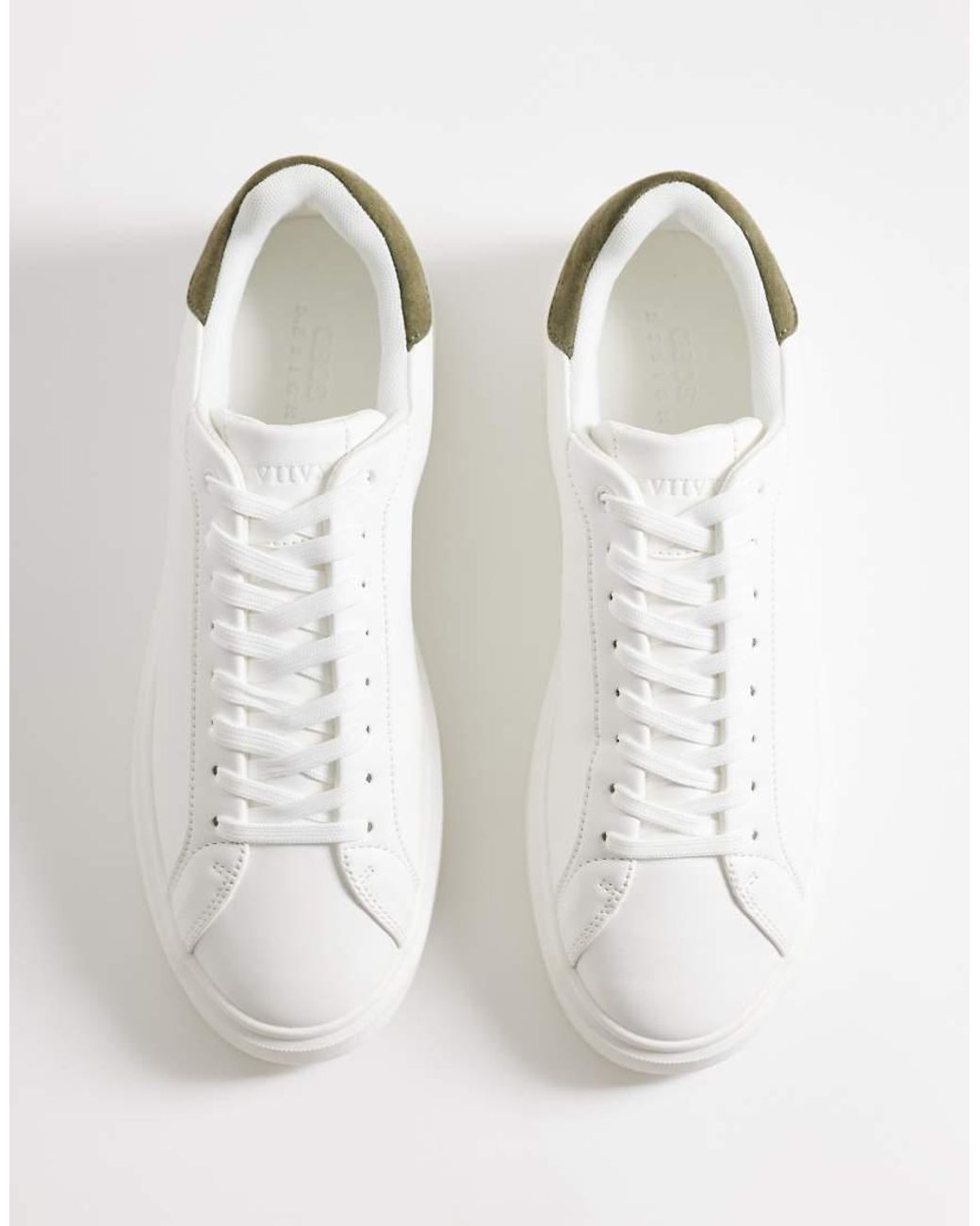 ASOS Natural Lace Up Trainers for men
