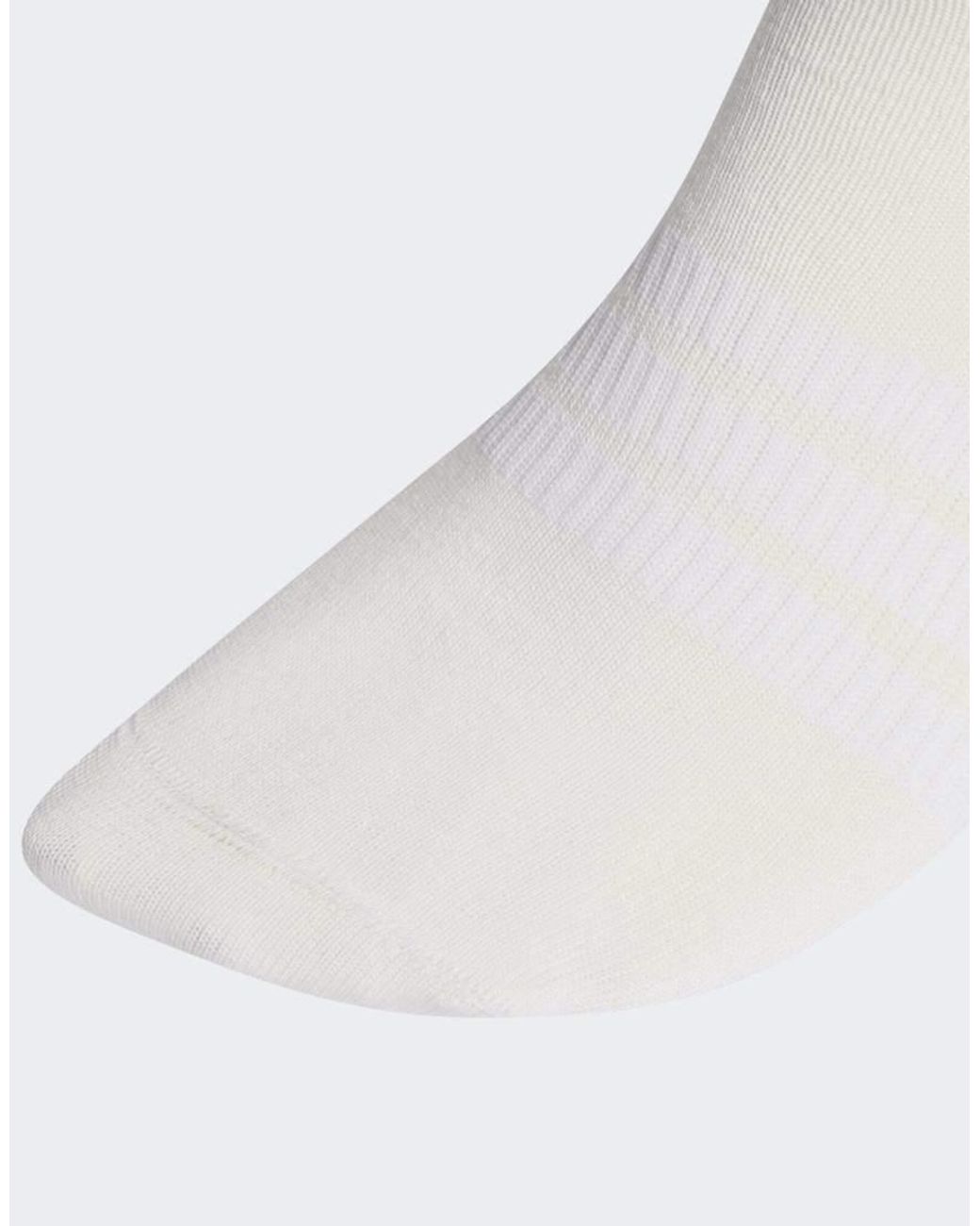 Adidas Originals White Thin&Light Sportswear Ankle Socks 3 Pair Pack
