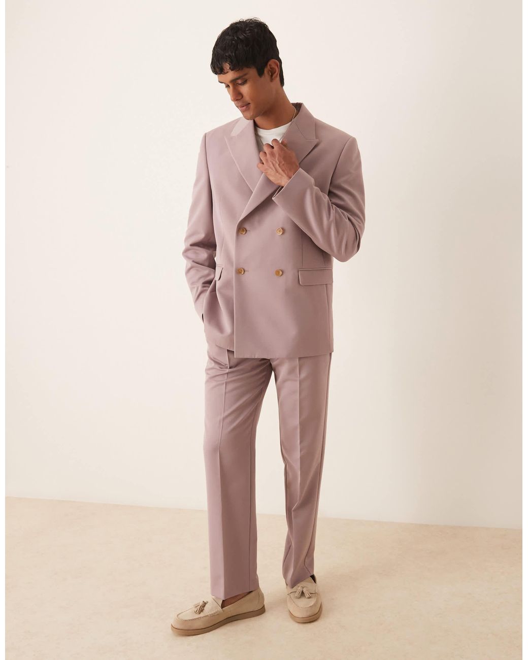 Veste ASOS pour homme en coloris Pink