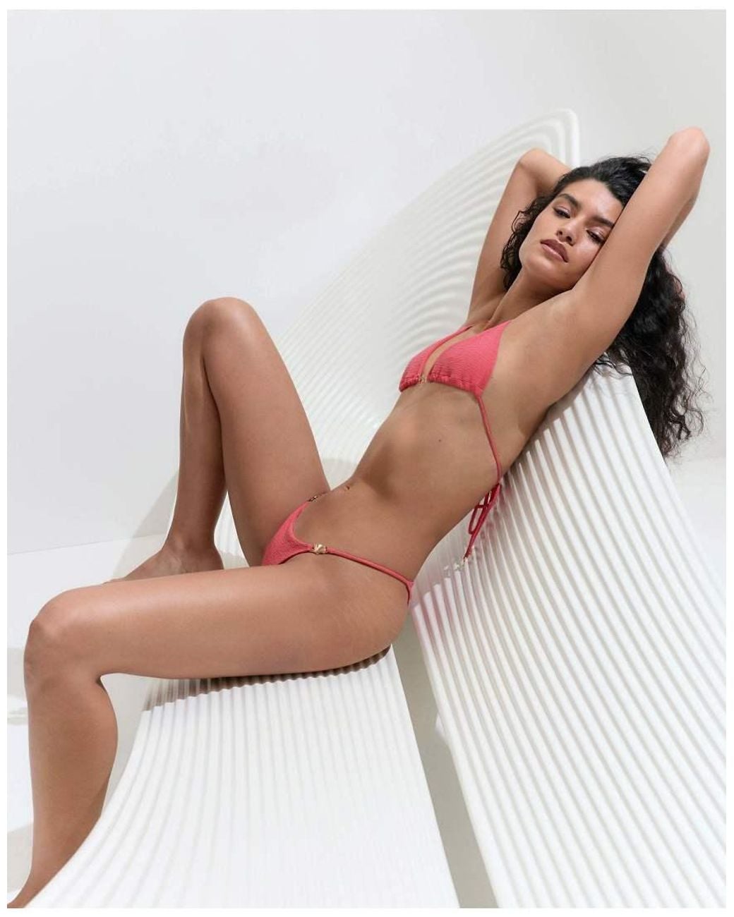 Bluebella Red Cadiz Bikini Top