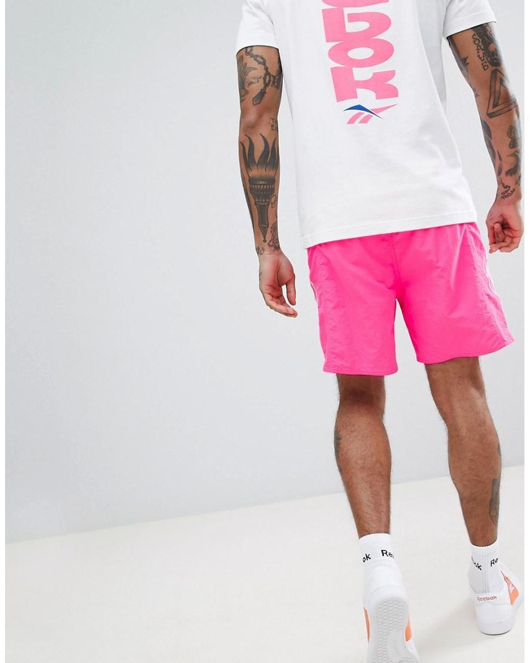 pantalones reebok crossfit rosas
