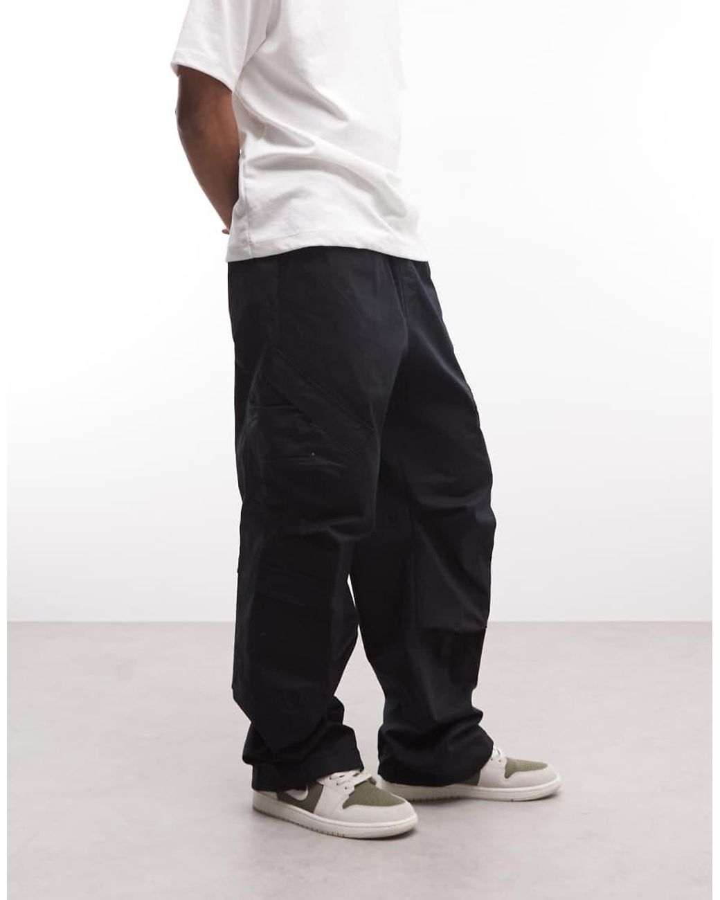 Nike White Flight Utility Trousers for men