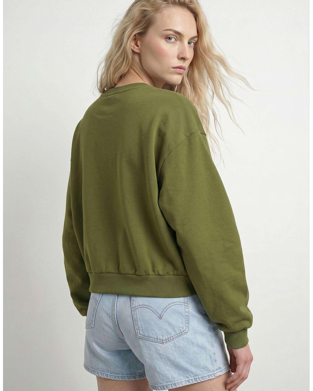 Sweat - pesto HYPEDROP en coloris Green