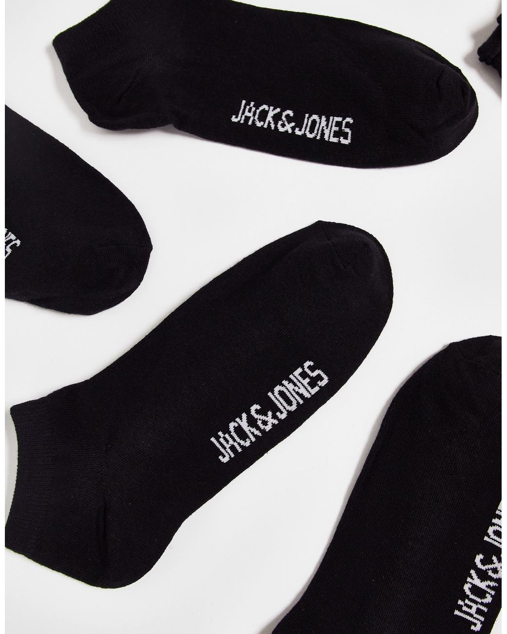 Jack & Jones White 10 Pack Socks for men