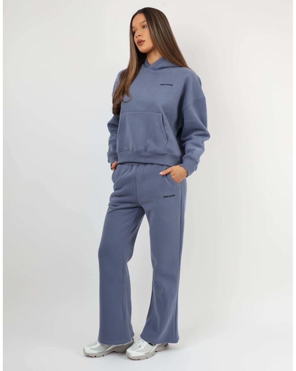 SIMMI Blue X Mia Khan Maddie Essentials Flared Joggers