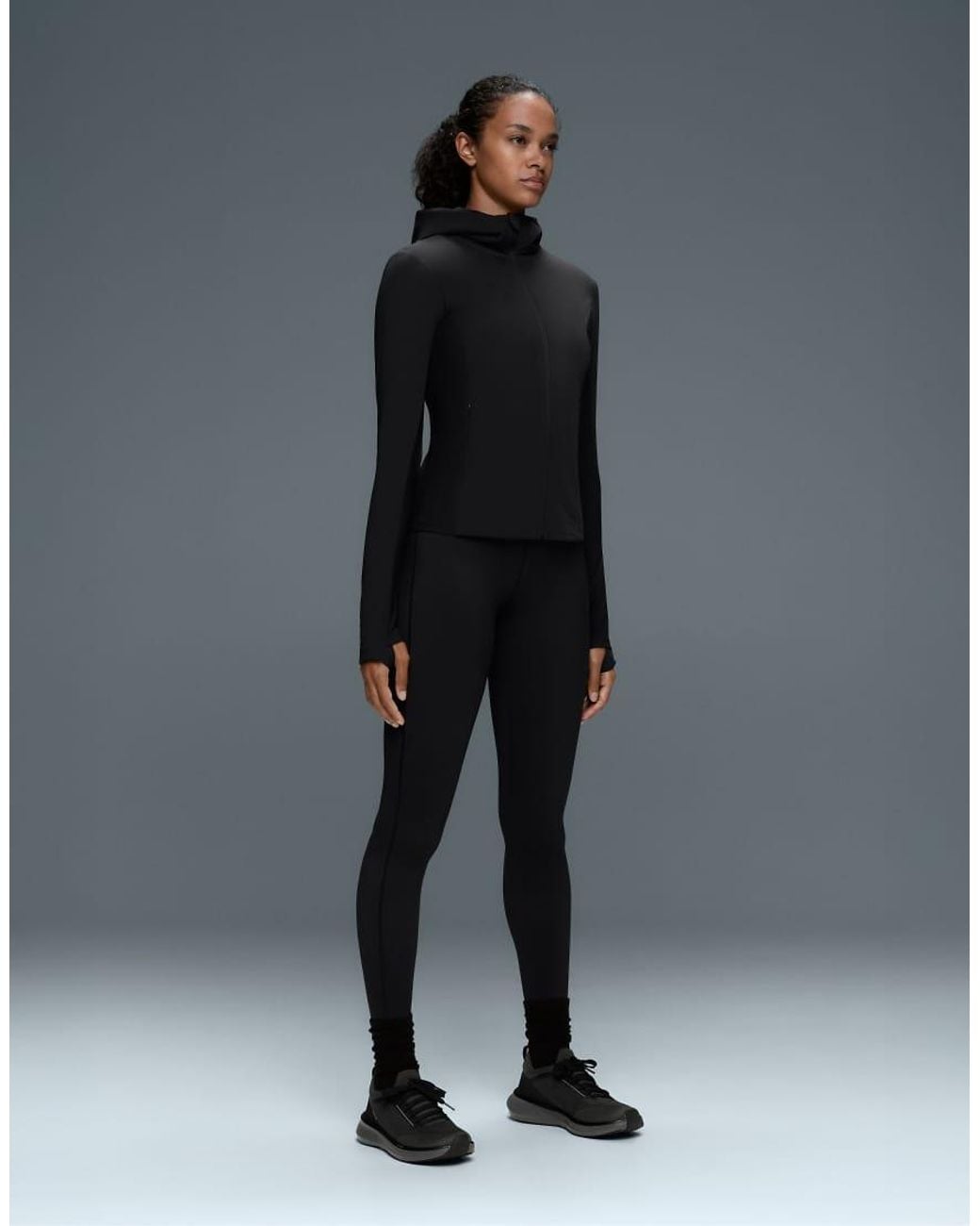 Oysho Black Fellex® Volcanic Padded Jacket