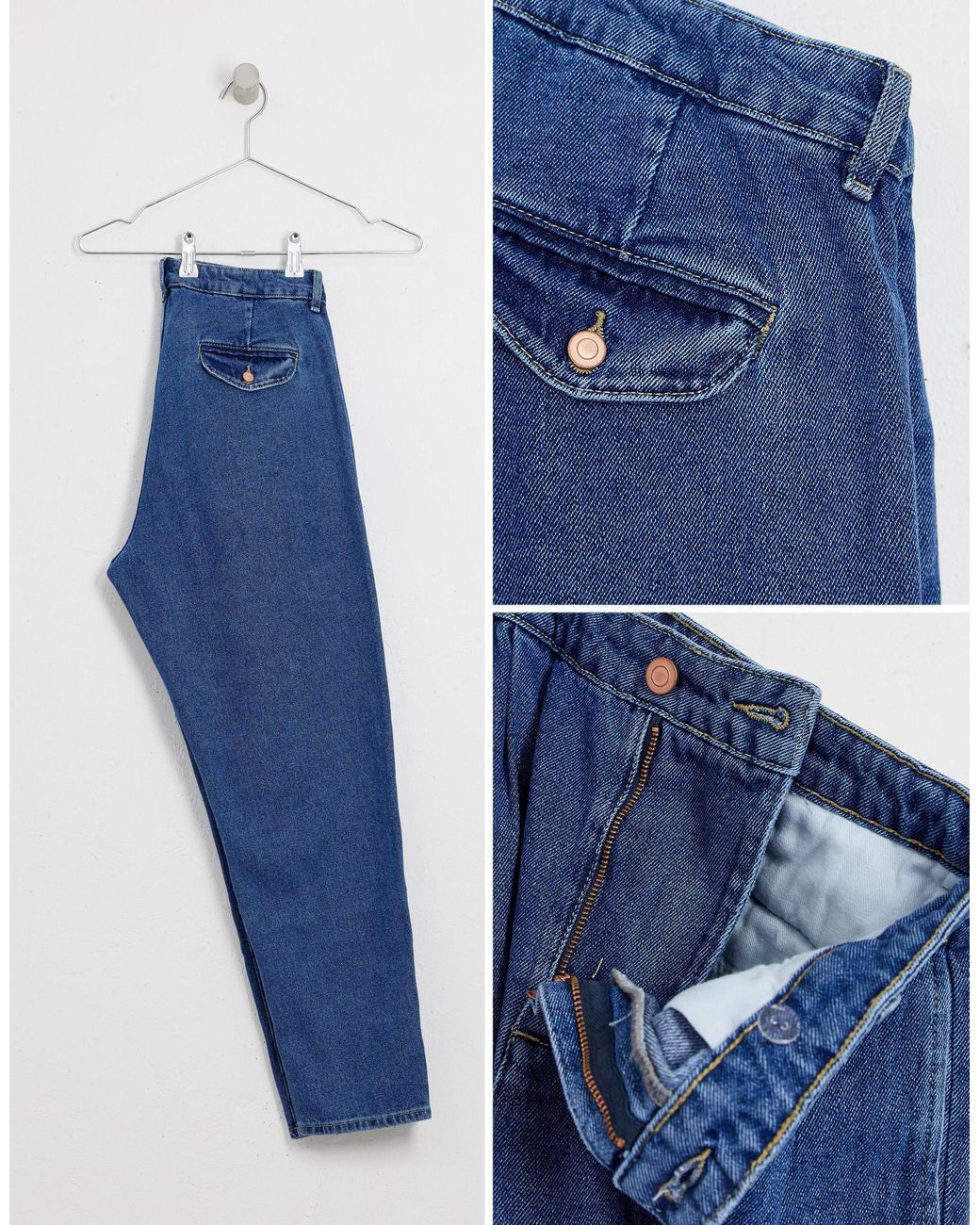 Jean droit a pince Clearance