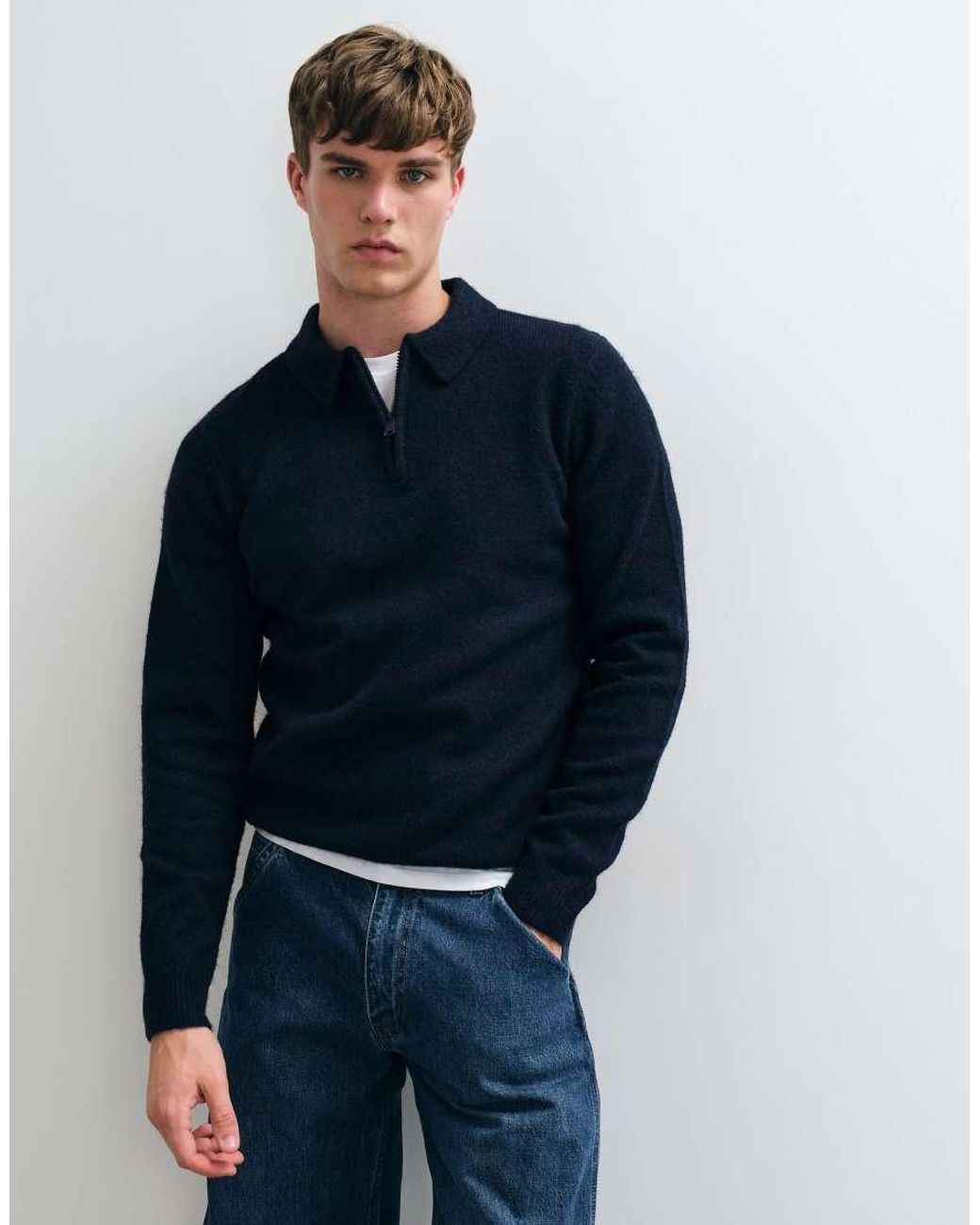 Polo di Threadbare in Blue da Uomo