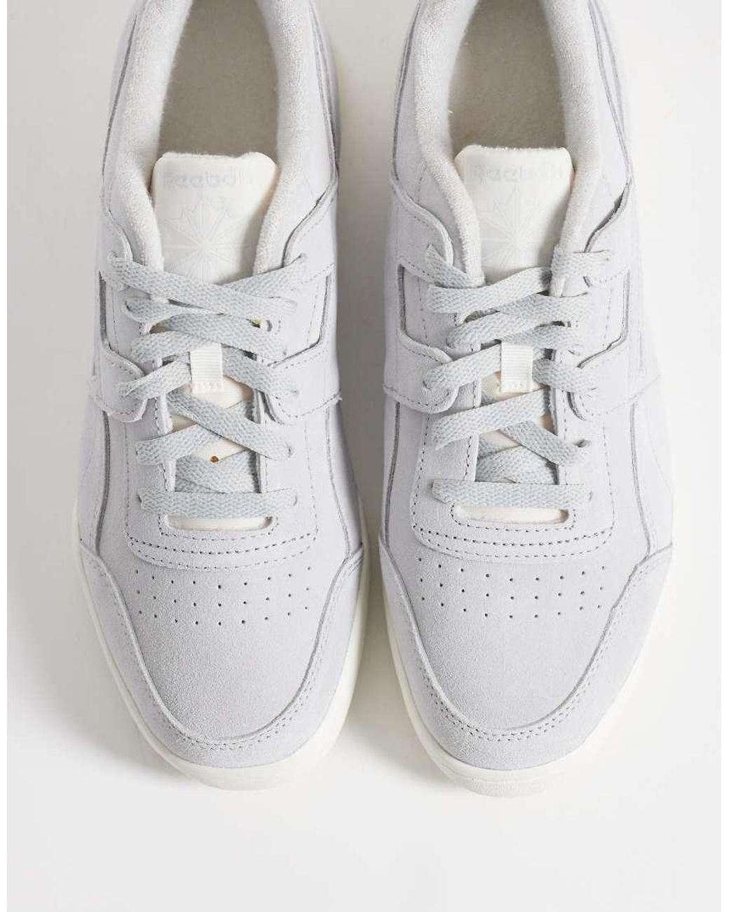 Reebok White Workout Plus Trainers for men