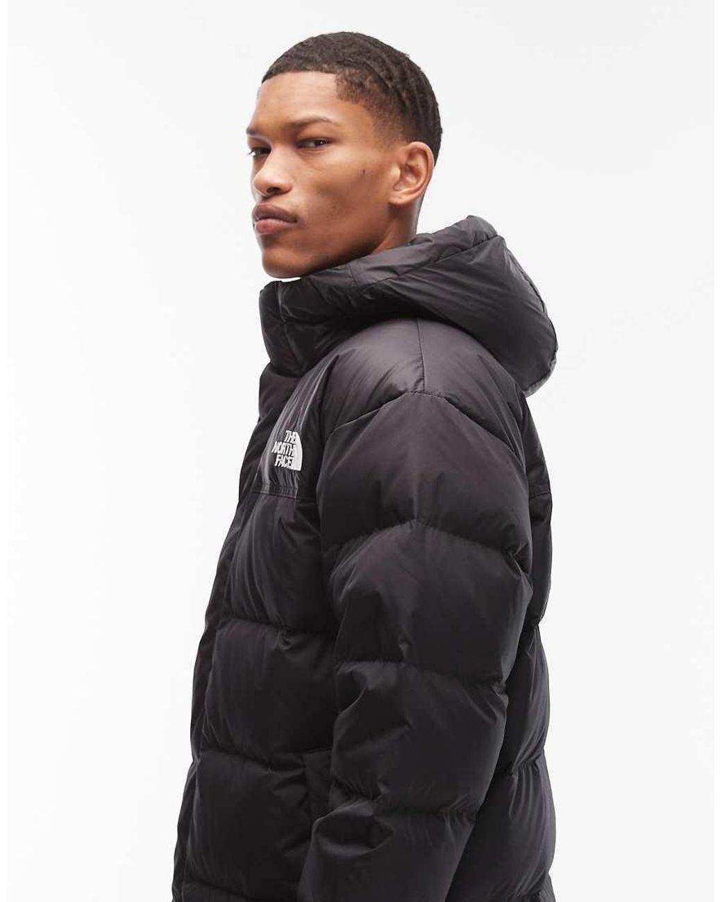 The North Face Black Nuptse Down Puffer Parka Jacket for men