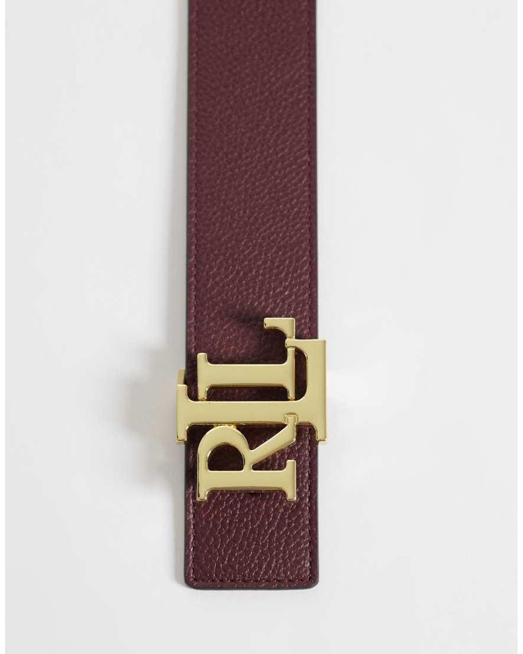 Ralph Lauren Gray Reversible 30 Belt