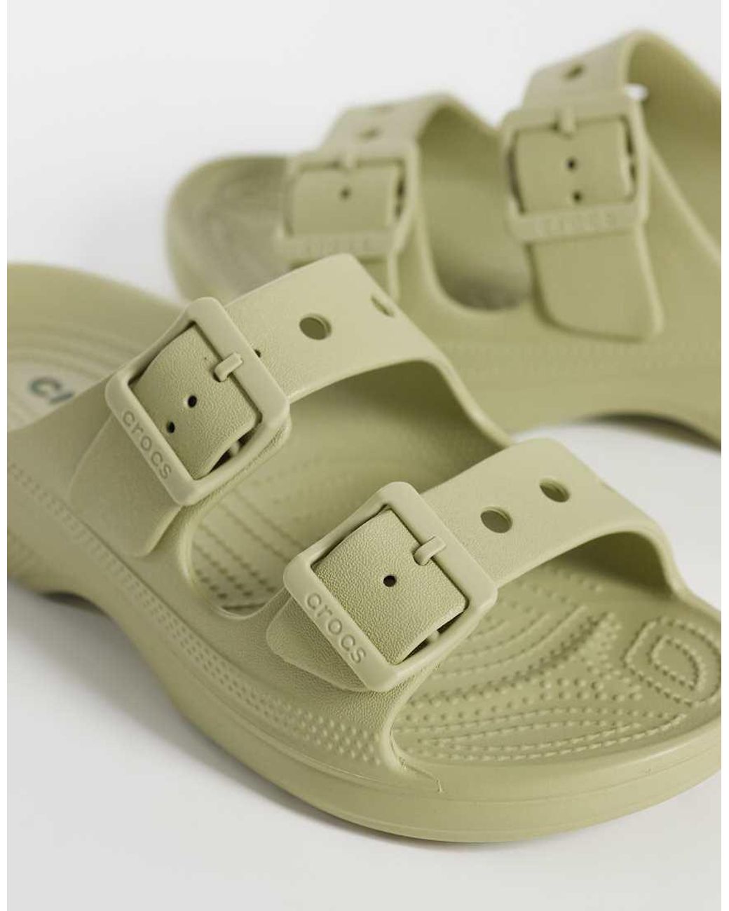 CROCSTM Green Saturday Sandals