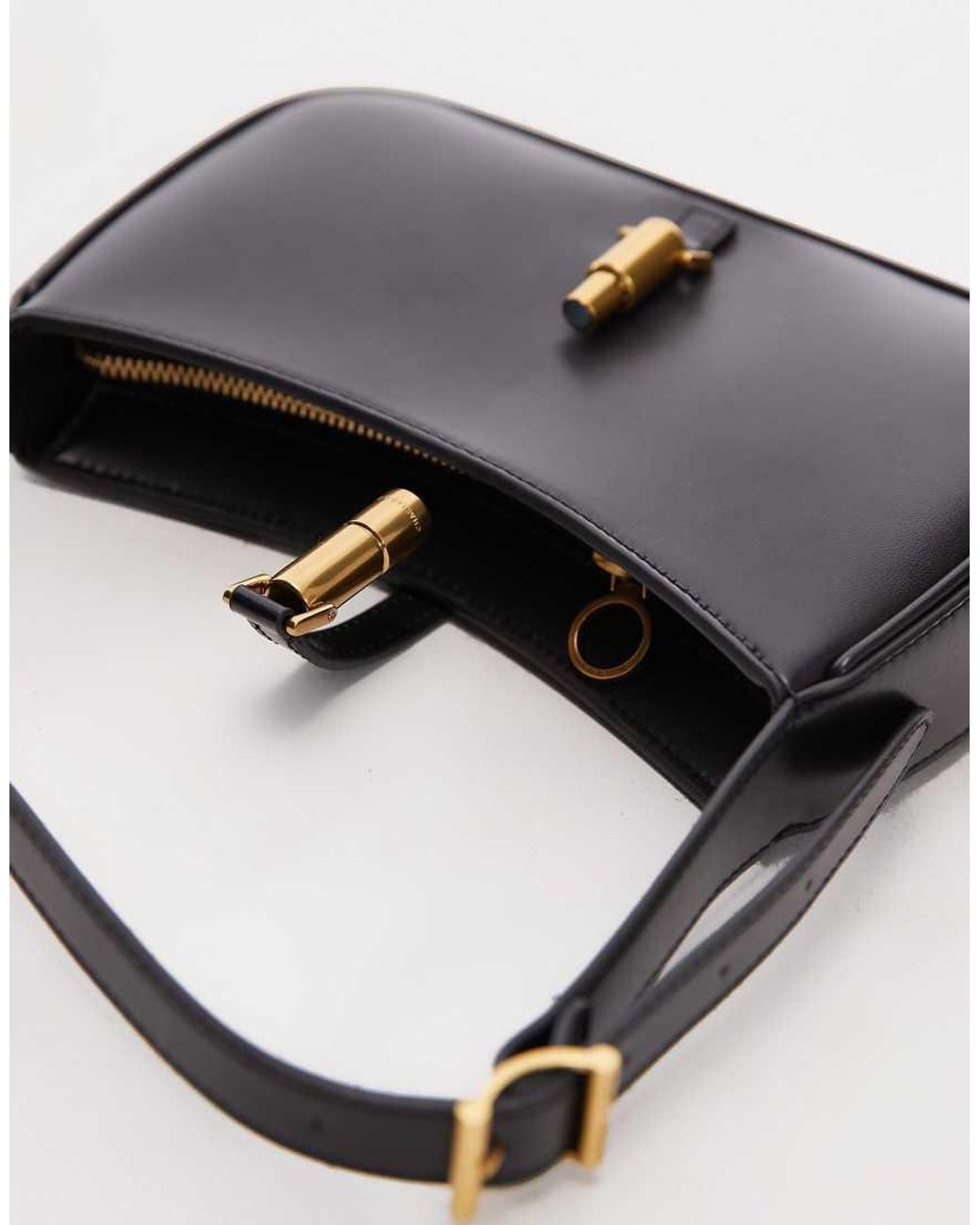 Charles & Keith Natural Cesia Shoulder Bag