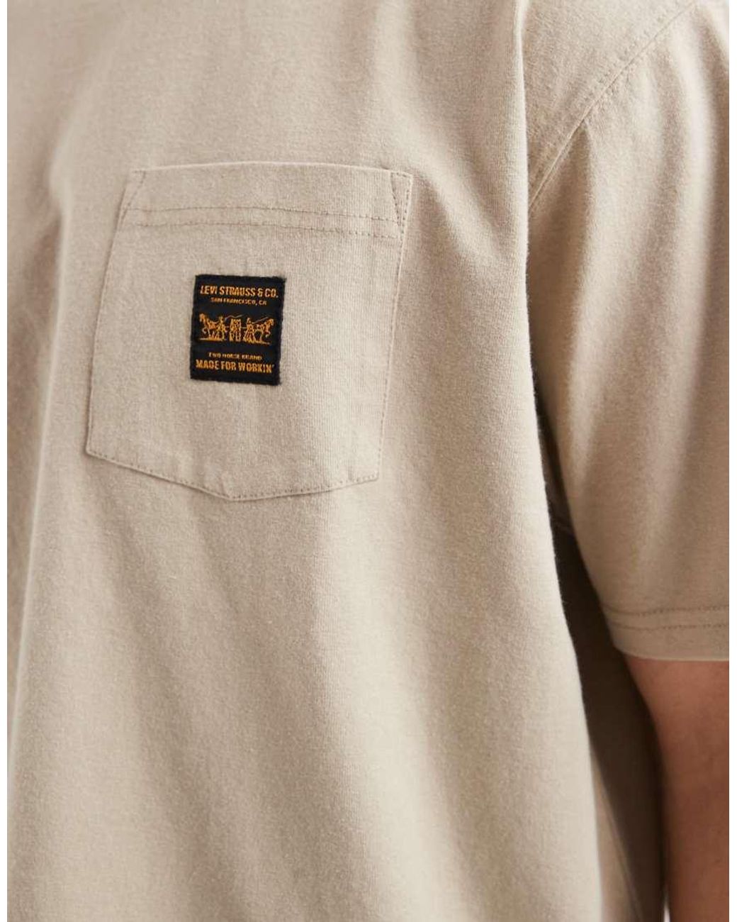 Levi's Natural Workwear Pocket T-shirt for men