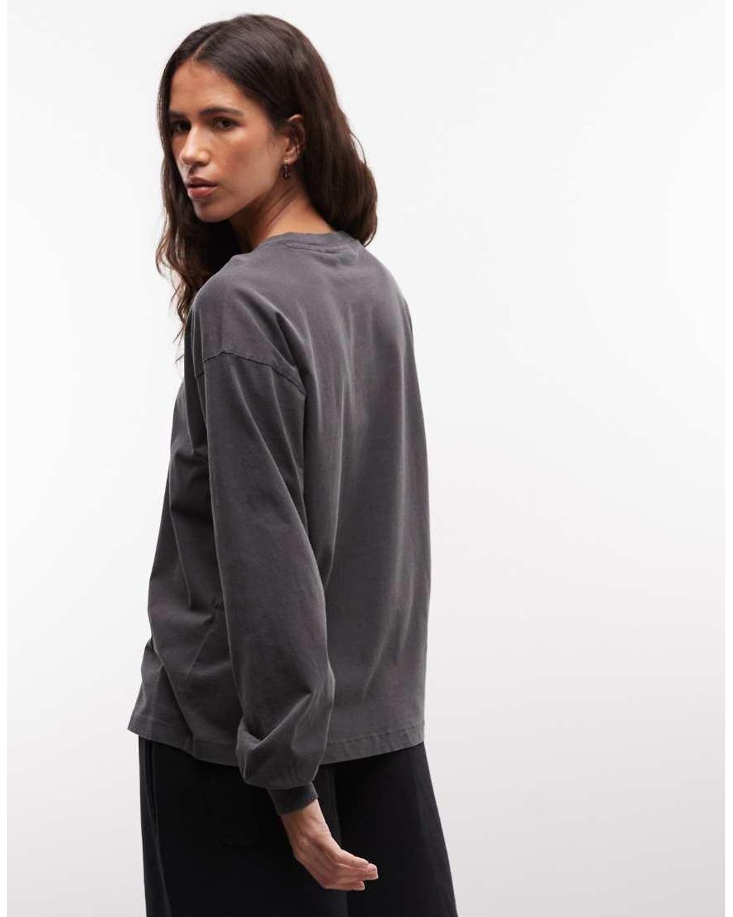 Carhartt Gray Nelson Long Sleeve T-Shirt
