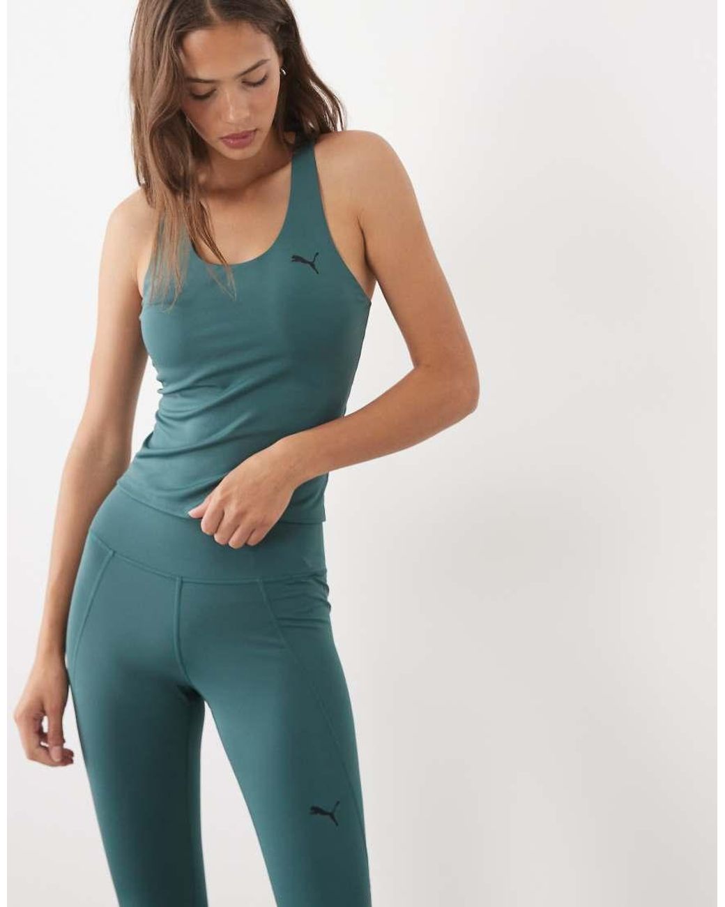 PUMA Green Tad Essentials 2-In-1 Tank