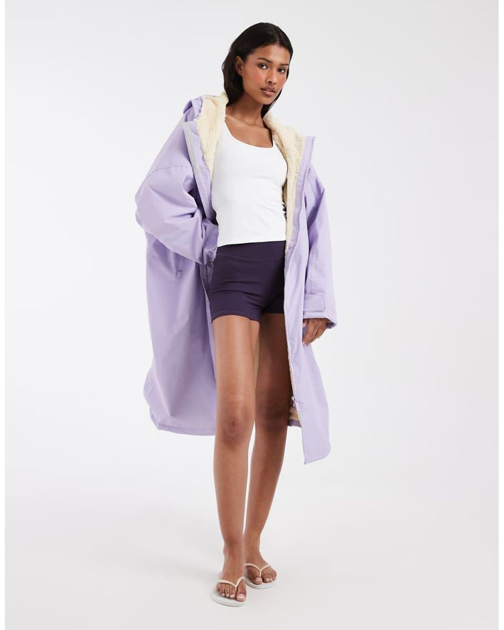 Regatta Purple Waterproof Changing Robe