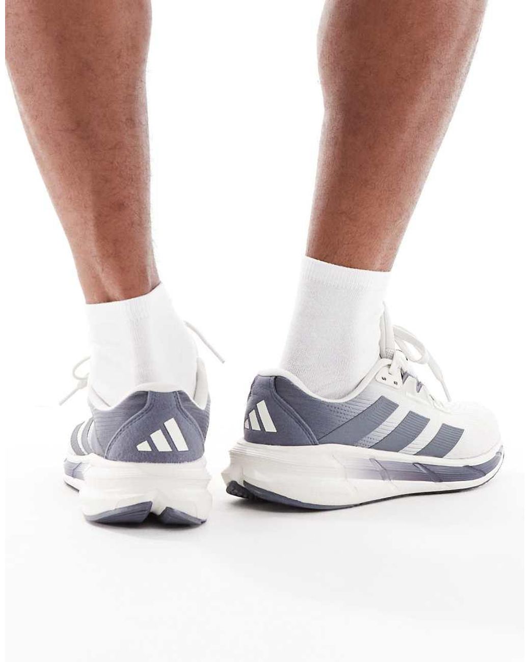 Adidas Originals White Adidas Running Questar 3 Trainers