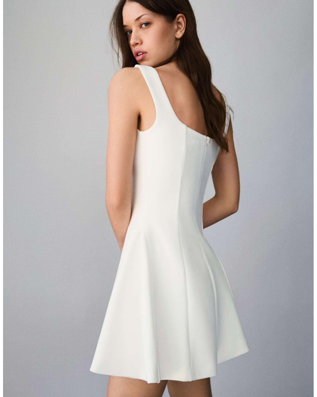 Bershka White – kleid