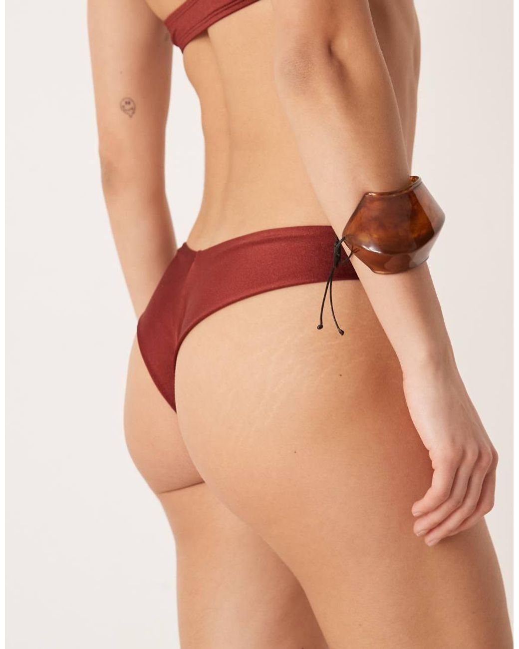 Free Society Natural Bikini Bottom