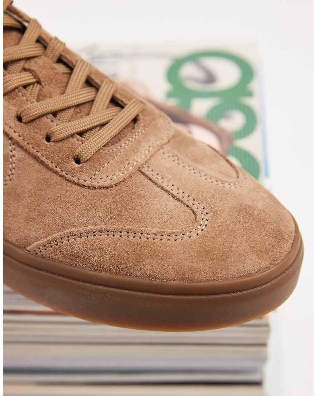 Vagabond Gray Shoemakers Shoemakers Cody Suede Lace Up Trainers