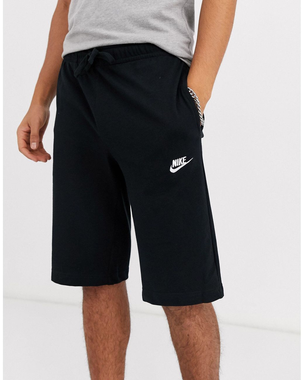 Nike Cotton Club Shorts in Black for 