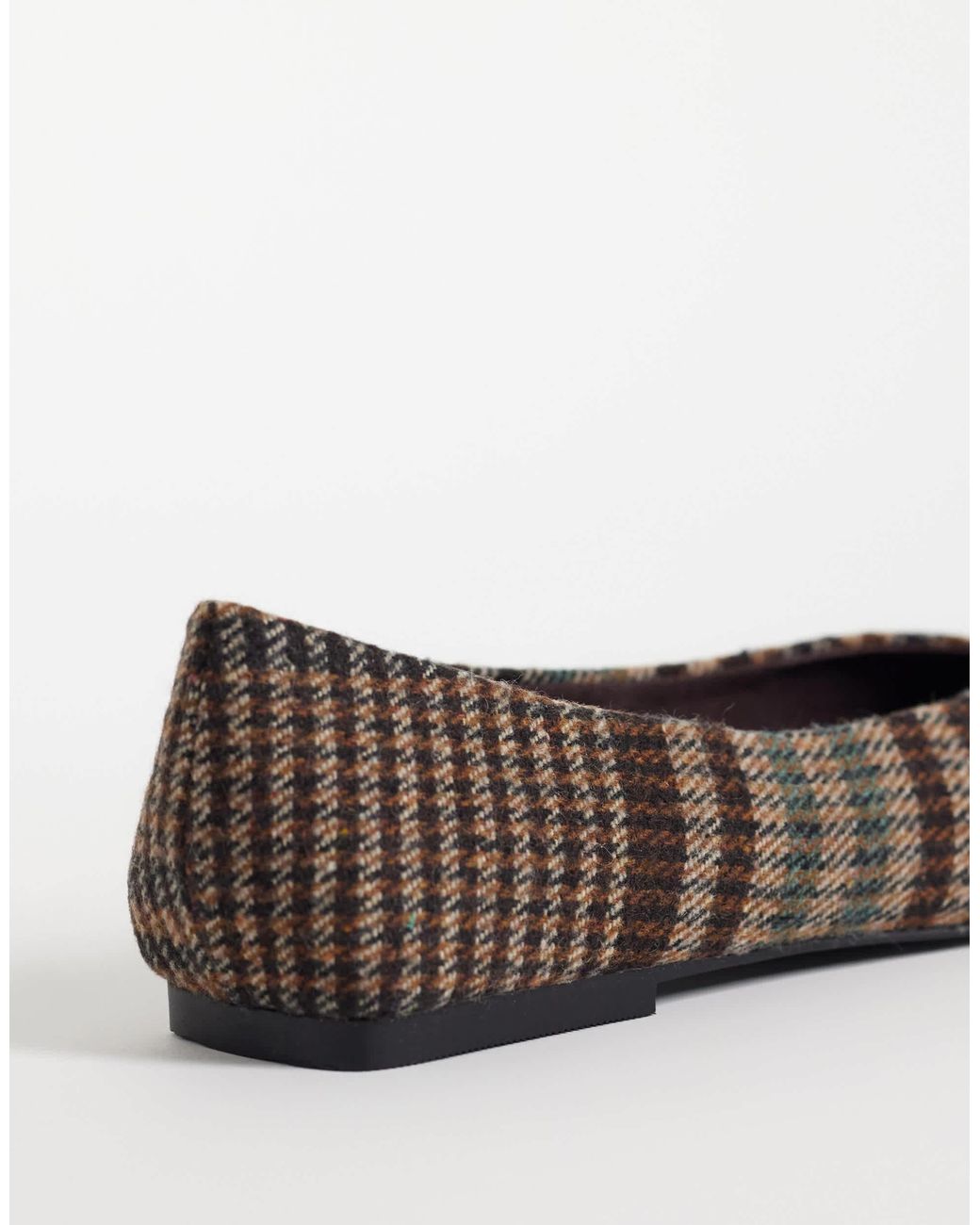 ASOS White Lari Pointed Ballets