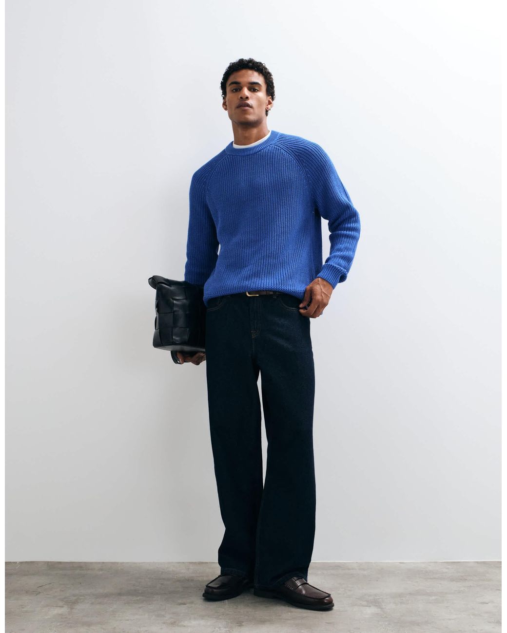 Pull ras Abercrombie & Fitch pour homme en coloris Blue