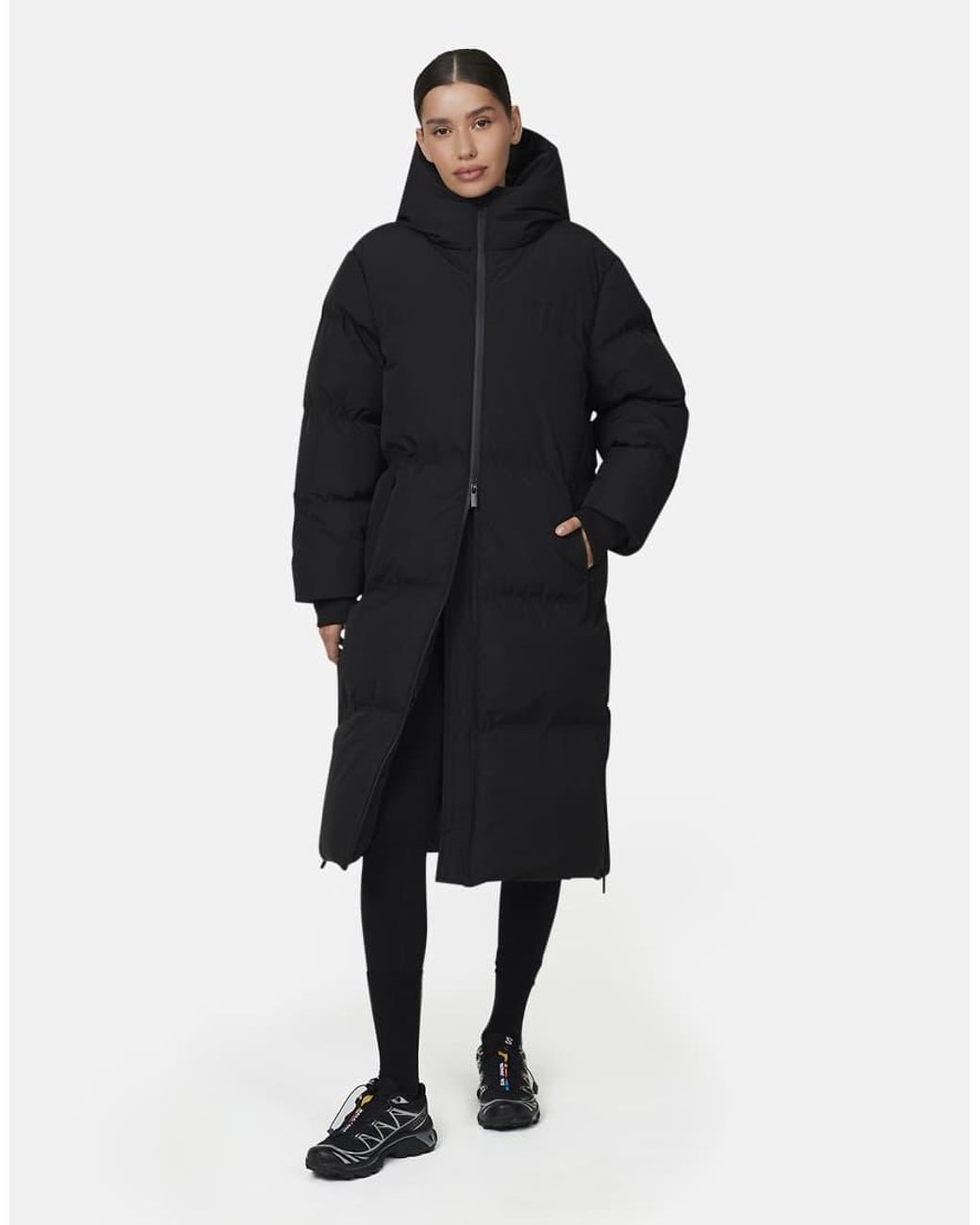 Good For Nothing Black Maxi Puffer Jacket