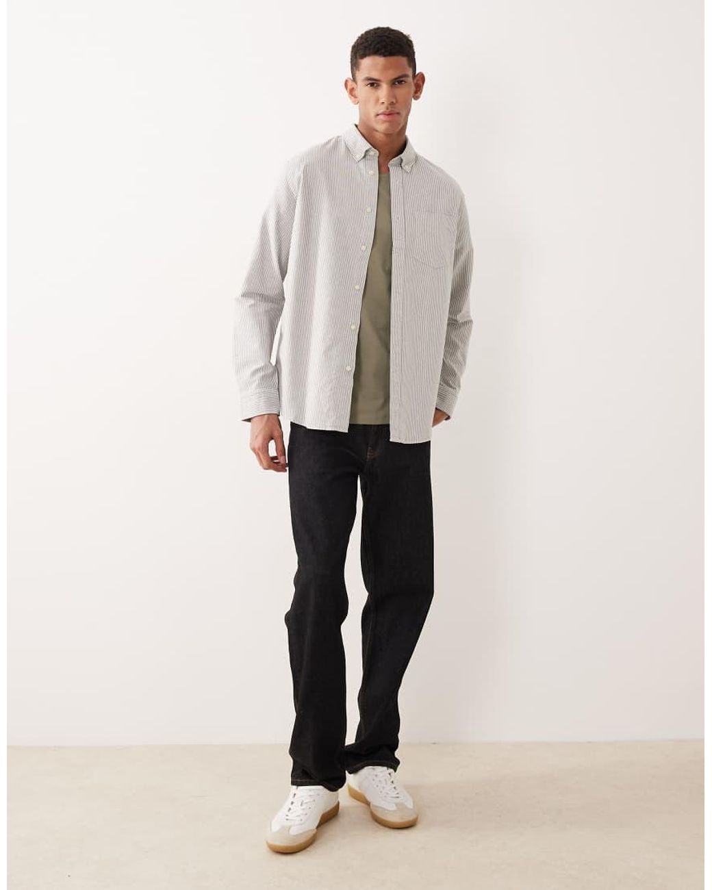 SELECTED Natural Oxford Shirt for men