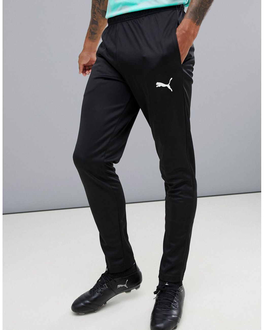 PUMA Soccer Play Training Pants in Black Men | Lyst