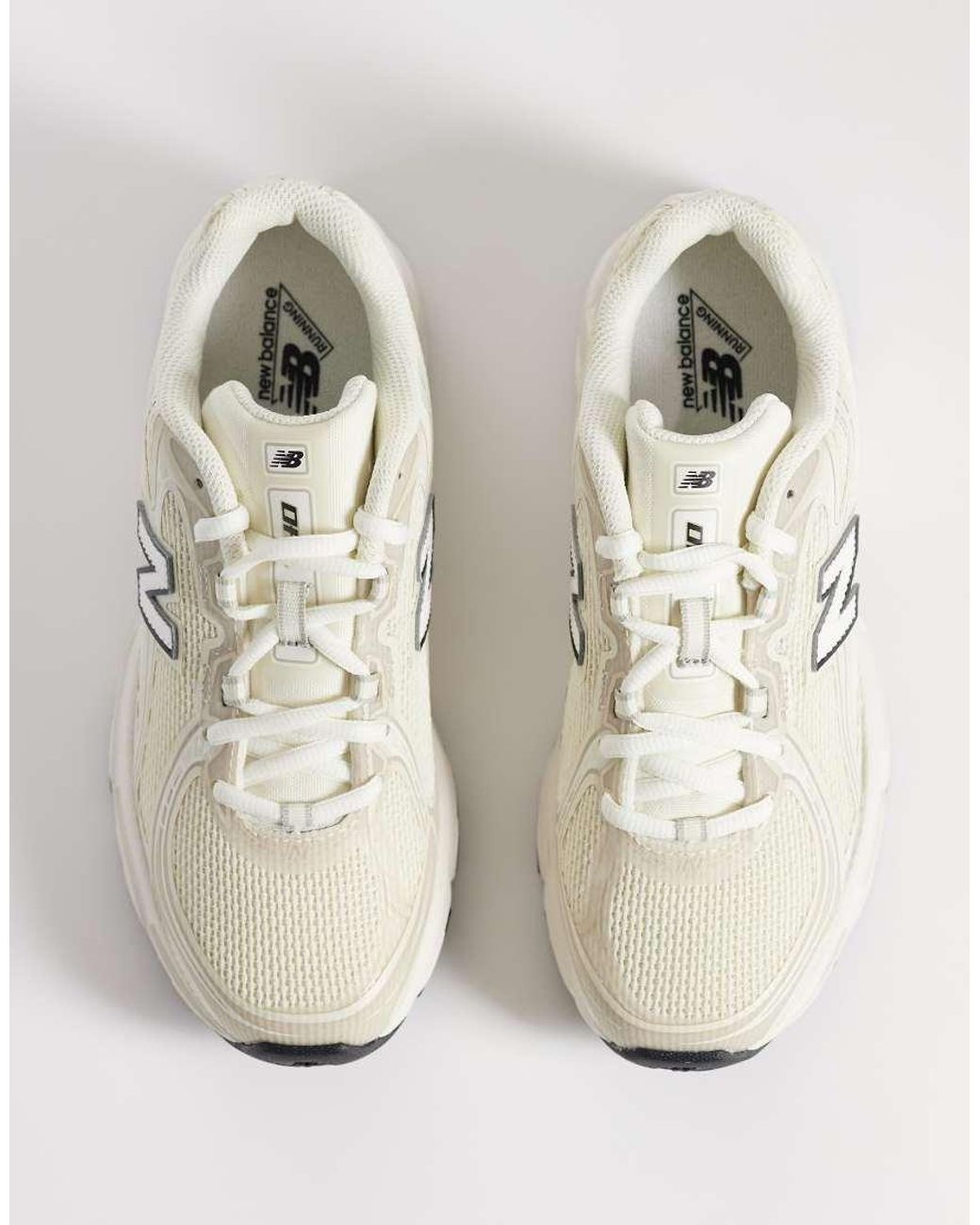 New Balance White 740 Trainers